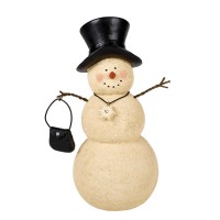 Mrs. Snowman Figurine