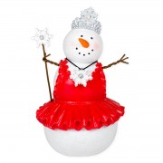 Snow Girl Princess with Tiara Figurine Snow Girl Princess with Tiara Figurine