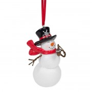 Mr. Snowman with Pipe Ornament Mr. Snowman with Pipe Ornament