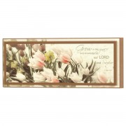 2pk -Stacked Wall Plaque Grow In Grace - (Pack of 2) 2pk -Stacked Wall Plaque Grow In Grace - (Pack of 2)