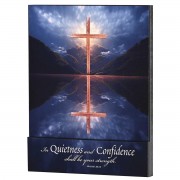 Stacked Wall Plaque In Quiet Confidence
