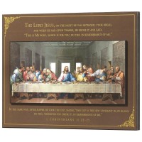 Stacked Wall Plaque The Last Supper