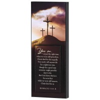 2pk -Stacked Wall Plaque Christ Died For The - (Pack of 2) 2pk -Stacked Wall Plaque Christ Died For The - (Pack of 2)
