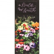 2pk -Walk By Faith Double Layer Wall Plaque - (Pack of 2)