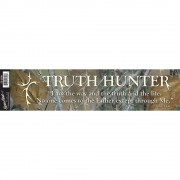 6pk -STICKER TRUTH HUNTER GREEN - Pack of 6