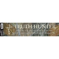 6pk -STICKER TRUTH HUNTER GREEN - Pack of 6