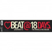 6pk -BUMP STK-13X3"HEART-BEAT@18 - Pack of 6 6pk -BUMP STK-13X3"HEART-BEAT@18 - Pack of 6
