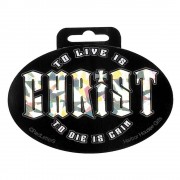 12pk -STICKER SM.HOLOGRAPHIC TO LIVE - Pack of 12 12pk -STICKER SM.HOLOGRAPHIC TO LIVE - Pack of 12