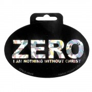 12pk -STICKER SM.HOLOGRAPHIC ZERO - Pack of 12 12pk -STICKER SM.HOLOGRAPHIC ZERO - Pack of 12