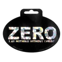 12pk -STICKER SM.HOLOGRAPHIC ZERO - Pack of 12 12pk -STICKER SM.HOLOGRAPHIC ZERO - Pack of 12
