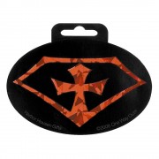 12pk -STICKER SM.HOLOGRAPHIC CROSS - Pack of 12 12pk -STICKER SM.HOLOGRAPHIC CROSS - Pack of 12