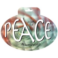 12pk -STK-HOLOGRAPH-SM-PEACE - Pack of 12