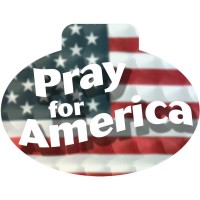 12pk -STK-HOLOGRAPH-SM-PRAY FOR AMER - Pack of 12