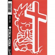 6pk -KNEELING BOY/CROSS WINDOW WTNS - Pack of 6 6pk -KNEELING BOY/CROSS WINDOW WTNS - Pack of 6