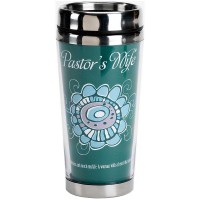 2pk -TRAV MUG PASTORS WIFE STNLS STL 16 OZ - (Pack of 2) 2pk -TRAV MUG PASTORS WIFE STNLS STL 16 OZ - (Pack of 2)