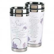 2pk -TRAV MUG DEAR SISTER YOU MEAN SO MUCH TO - (Pack of 2) 2pk -TRAV MUG DEAR SISTER YOU MEAN SO MUCH TO - (Pack of 2)
