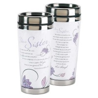 2pk -TRAV MUG DEAR SISTER YOU MEAN SO MUCH TO - (Pack of 2)