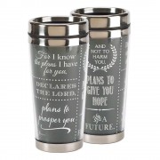 2pk -Travel Mug I Know The Plans Jer.29:11-13 - (Pack of 2)