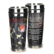 2pk -Firefighter's Prayer Travel Mug - (Pack of 2) 2pk -Firefighter's Prayer Travel Mug - (Pack of 2)