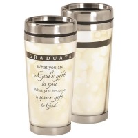 2pk -TRAV MUG GRADUATION 16 OZ - (Pack of 2)