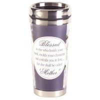 2pk -MOTHER BLESSED IS SHE TRAVEL MUG - (Pack of 2)