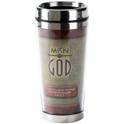 2pk -TRAV MUG MAN OF GOD IT IS STNLS STL - (Pack of 2) 2pk -TRAV MUG MAN OF GOD IT IS STNLS STL - (Pack of 2)