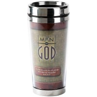 2pk -TRAV MUG MAN OF GOD IT IS STNLS STL - (Pack of 2) 2pk -TRAV MUG MAN OF GOD IT IS STNLS STL - (Pack of 2)