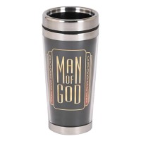 2pk -Travel Mug Man Of God 1 Cor. 16:13 16 oz - (Pack of 2)