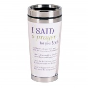 2pk -Travel Mug Lavender I Said A Prayer 16oz - (Pack of 2)