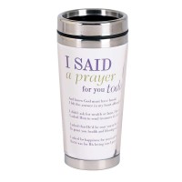 2pk -Travel Mug Lavender I Said A Prayer 16oz - (Pack of 2) 2pk -Travel Mug Lavender I Said A Prayer 16oz - (Pack of 2)