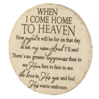2pk -Stepping Stone When I Come Home Resin - (Pack of 2)