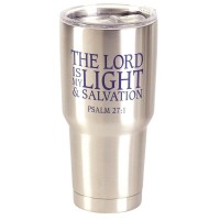 2pk -THE LORD IS MY LIGHT TUMBLER 30 OZ - (Pack of 2)