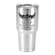 2pk -Eagle Emblem Isaiah 40:31 Tumbler - (Pack of 2)
