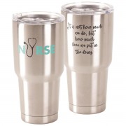 2pk -Nurse Quote Travel Tumbler - (Pack of 2)