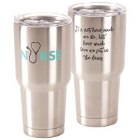 2pk -Nurse Quote Travel Tumbler - (Pack of 2)