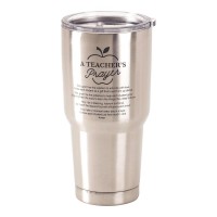 2pk -Teacher's Prayer Tumbler - (Pack of 2) 2pk -Teacher's Prayer Tumbler - (Pack of 2)