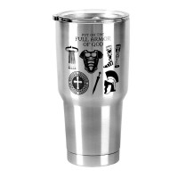 2pk -Tumbler Full Armor Stainless Steel 30 oz - (Pack of 2)