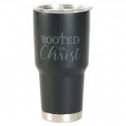 2pk -Tumbler Rooted In Christ Black 30 oz - (Pack of 2) 2pk -Tumbler Rooted In Christ Black 30 oz - (Pack of 2)