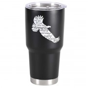 2pk -Tumbler Eagle Isaiah 40:31 Black 30 oz - (Pack of 2) 2pk -Tumbler Eagle Isaiah 40:31 Black 30 oz - (Pack of 2)