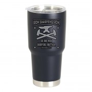 2pk -Tumbler Iron Sharpens Iron Black 30oz - (Pack of 2) 2pk -Tumbler Iron Sharpens Iron Black 30oz - (Pack of 2)