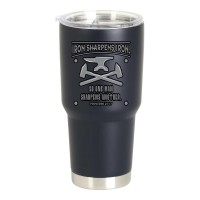 2pk -Tumbler Iron Sharpens Iron Black 30oz - (Pack of 2) 2pk -Tumbler Iron Sharpens Iron Black 30oz - (Pack of 2)