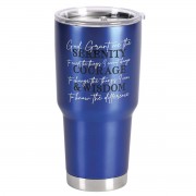2pk -Tumbler Serenity Prayer Blue 30 oz - (Pack of 2) 2pk -Tumbler Serenity Prayer Blue 30 oz - (Pack of 2)