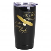 2pk -Tumbler But They That Wait Black 20 Oz - (Pack of 2) 2pk -Tumbler But They That Wait Black 20 Oz - (Pack of 2)