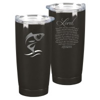 2pk -TMBLR FISHERMAN'S PRAYER SS BLACK 20 OZ - (Pack of 2) 2pk -TMBLR FISHERMAN'S PRAYER SS BLACK 20 OZ - (Pack of 2)