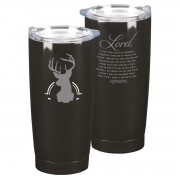2pk -TMBLR HUNTER'S PRAYER SS BLACK 20 OZ - (Pack of 2) 2pk -TMBLR HUNTER'S PRAYER SS BLACK 20 OZ - (Pack of 2)