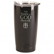 2pk -TMBLR MAN OF GOD PRAYER SS BLACK 20 OZ - (Pack of 2) 2pk -TMBLR MAN OF GOD PRAYER SS BLACK 20 OZ - (Pack of 2)