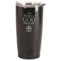 2pk -TMBLR MAN OF GOD PRAYER SS BLACK 20 OZ - (Pack of 2) 2pk -TMBLR MAN OF GOD PRAYER SS BLACK 20 OZ - (Pack of 2)