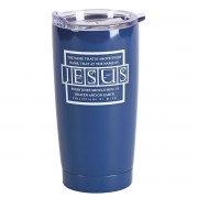 2pk -Tumbler Names Of Jesus Navy 20 oz - (Pack of 2) 2pk -Tumbler Names Of Jesus Navy 20 oz - (Pack of 2)