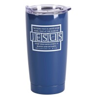 2pk -Tumbler Names Of Jesus Navy 20 oz - (Pack of 2)