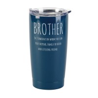 2pk -BROTHER NAVY TUMBLER 20 OZ - (Pack of 2) 2pk -BROTHER NAVY TUMBLER 20 OZ - (Pack of 2)